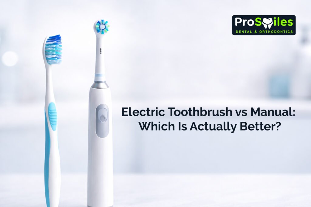 Electric Toothbrush vs Manual